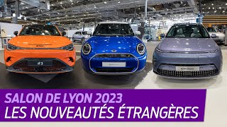 Salon automobile de Lyon 2023 Les nouveautés étrangères [upl. by Aleekat298]