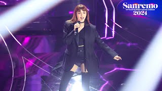 Sanremo 2024  Annalisa canta Sinceramente [upl. by Aleuqahs]