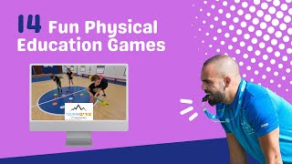 Best 14 Fun physical education games  indoor games  physed games  PE GAMES [upl. by Eatnom]