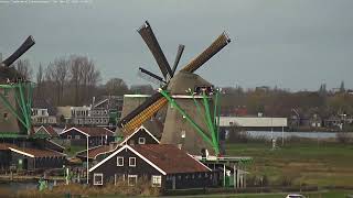 Zaanse Schans molens sfeerimpressie 30 min [upl. by Netneuq]