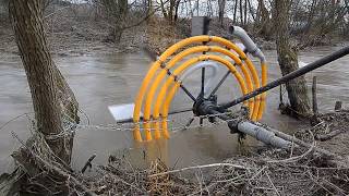 Water wheel pump [upl. by Gerstein]