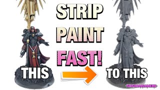 Become a Stripper How to strip your miniatures FAST and EASY [upl. by Sternberg]