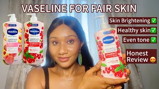 VASELINE BODY LOTION FOR BRIGHTER SKIN Vaseline healthy bright vaseline body lotion for fair skin [upl. by Aniretake]