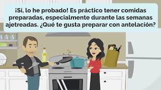 Practice Spanish Ep 19 through different Daily Life Conversations  Improve Listening and Speaking [upl. by Akirehc25]