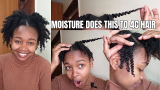 Easy Moisturizing Routine Great For Natural Hair GrowthLength Retention amp Curl Definition [upl. by Enyawal396]