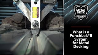 What is Verco PunchLok Metal Decking Benefits Cost Uses Punchlok II Tools [upl. by Bixler865]