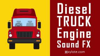 🚚 Diesel Truck Engine Sound Effects 🚒 Firetruck Engine Sound FX 2023 [upl. by Alleon]