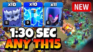 EPIC STRATEGY  TH15 Yeti Witch Quake Attack Strategy  TH15 Yeti Witch  Best TH15 Attack Strategy [upl. by Adalheid]