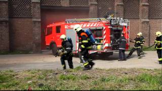 Demo Chaletbrand Opendeurdag BRW Gent [upl. by Dannel]