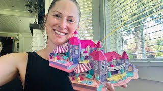 Unbox my polly pocket collection thrifted pollypockets pollypocketvintage 90s 90stoys vintage [upl. by Cordle]