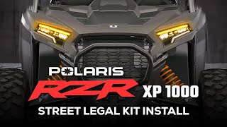 2024 Polaris RZR XP 1000  Street Legal Kit Install  WD ELECTRONICS [upl. by Ethan]