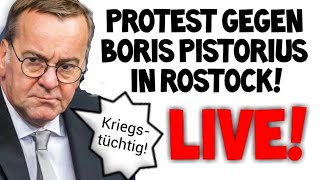 ❗LIVE ❗ Demo amp PROTEST gegen Boris Pistorius amp Manuela Schwesig in Rostock 💥 24Vertrag einhalten [upl. by Ainocal956]