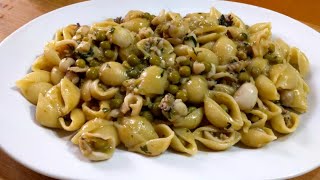 PASTA CON SEPPIE E PISELLI [upl. by Melone]