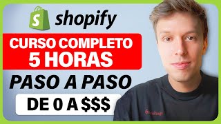 Curso GRATIS De Shopify Dropshipping  Cómo Crear Una Tienda Online y Ganar Dinero En 2025 [upl. by Aihsram]