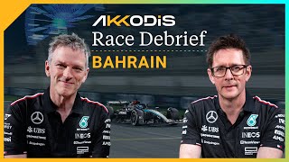 Why were the cars overheating  2024 Bahrain GP F1 Akkodis Race Debrief [upl. by Jeremy]