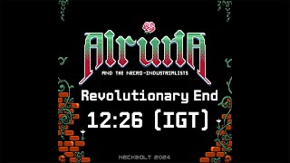 【RTA  speedrun】 Alruna and the NecroIndustrialists  Revolutionary End  1226 IGT [upl. by Kaufmann343]