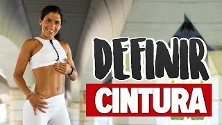 REDUCIR CINTURA Abdominales de pie para principiantes  6min Standing Abs Workout [upl. by Gladys]