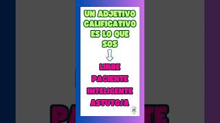 Aprendé a transformar un SUSTANTIVO ABSTRACTO a un ADJETIVO CALIFICATIVO gramaticabasica [upl. by Assiled]