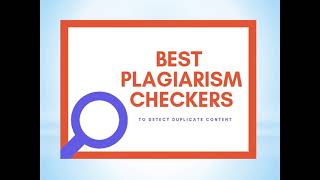 Best Plagiarism Checker for Research Papers and Thesis [upl. by Kcuhc700]