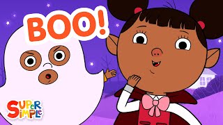 Toodly Doodly Boo  Halloween Song for Kids  Super Simple Songs [upl. by Uyr454]