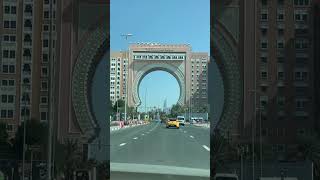 Ibn Battuta Gate entance to the Ibn Battuta Mall Dubai United Arab Emirates uae traveltips [upl. by Adnamra]