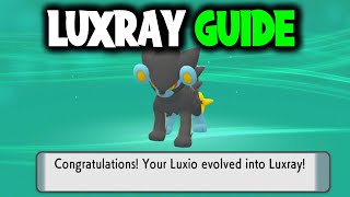 HOW TO GET LUXRAY ON POKEMON BRILLIANT DIAMOND AND SHINING PEARL [upl. by Aissila154]