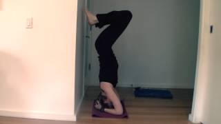 Headstand Tutorial  3 levels from Beginner to Intermediate  Anita Goa [upl. by Bussy]