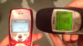 Nokia  Snake II multiplayer gameplay  6210 vs 8310 P2 [upl. by Eelirrem]