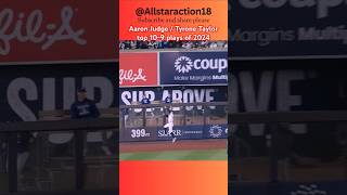 Aaron JudgeTyrone Taylor top 109 plays of 2024 mlbb trending viralvideo motivation shorts [upl. by Wilkison]