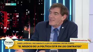 Darío Lopérfido demoledor quotEntre la gripe y el cáncer elijo a la gripequot [upl. by Osugi462]