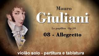 08  Allegretto  Mauro Giuliani  Le papillon  op 50 [upl. by Fairfield775]