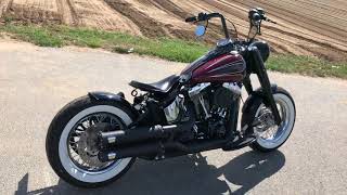 HarleyDavidson Softail Heritage Custom Bobber [upl. by Reinaldos]