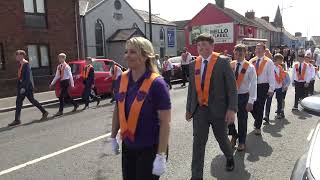 Mourne District LOL No6 Parade 28724 4K [upl. by Ydwor553]