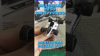 Brabham BT50 BMW Turbo pilotada por Nelson Piquet em 1982 Miniatura escala 143 formula1 [upl. by Orfield804]