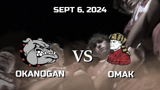 202497 Okanogan Bulldogs vs Omak Pioneers Backyard brawl [upl. by Vallonia960]