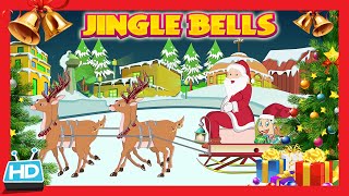 JINGLE BELLS JINGLE BELLS jingle all the way with Lyrics [upl. by Esorbma815]