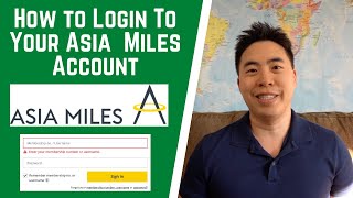 Asia Miles Login  How to Sign In Your Account [upl. by Marte]