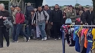 Torksey the flood gates open busy day carboot [upl. by Akineg]