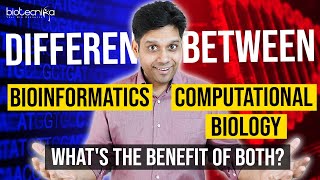 Difference Between Bioinformatics and Computational Biology [upl. by Enaffit185]