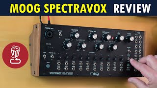 Moog Spectravox is in production  Review tutorial and 10 patch ideas [upl. by Winn53]