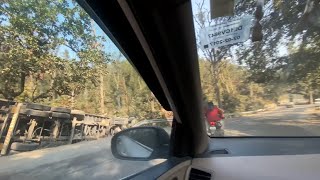 Drive safe🙏🙏Delhi to mussoorie🔥Mussoorie view🥵 Mussoorie in november part 1 ❤️ [upl. by Jen]