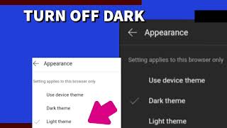 FULL VIDEO IN COMMENTS HOW TO TURN OFF DARK MODE ON YOUTUBE STUDIO SWITCH ON LIGHT THEME LIGHT MODE [upl. by Abijah]