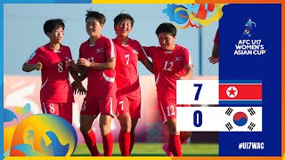 Full Match  AFC U17 Womens Asian Cup Indonesia 2024™  Group A  DPR Korea vs Korea Republic [upl. by Anatniuq322]