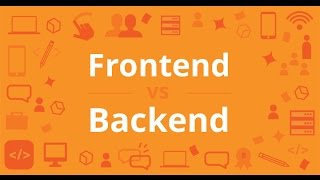 FrontEnd Vs BackEnd in UrduHindi Tutorials [upl. by Arihas]