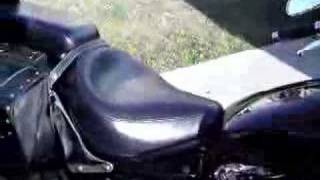 Yamaha V Star 650 Cobra pipes no baffles [upl. by Eserehs430]