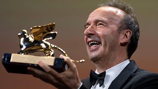 Roberto Benigni wins lifetime achievement award at Venice Film Festival [upl. by Range]