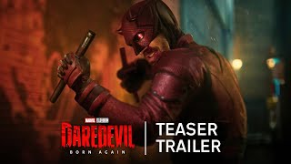 Marvel Studios Daredevil Born Again  Teaser Trailer [upl. by Idihsar]