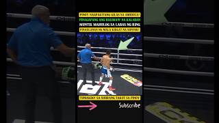 NAKO MUNTIK MAHULOG SA LABAS NG RING NAPAKA LAKAS NG PINOY 🇵🇭Villanueva vs Pierce🇺🇸 [upl. by Debbi]