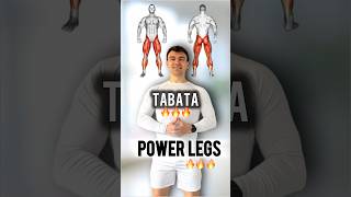 Intense Tabata Workout for Legs and Glutes  20s Work 10s Rest  Sculpt amp Tone Fast [upl. by Koral]