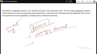 Protein L3  Degradation of Protein by Lysosomes [upl. by Heather]